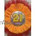 21st birthday Tulle Wreath Door / Wall Hanging 36cm Gifts, Birthday party.   173275570356